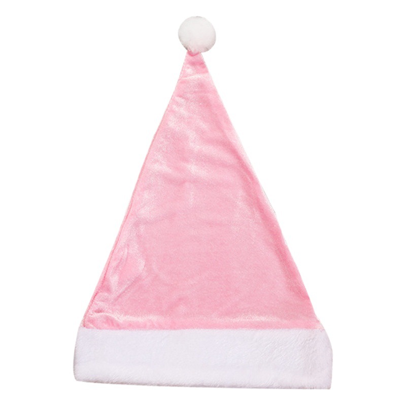 Pomi Crafts Christmas New Product Golden Velvet Christmas Hat Green Hat Festival Christmas Toys Small Gifts