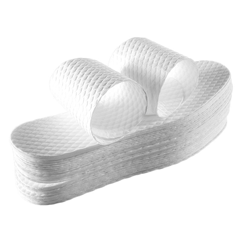 Disposable wood pulp sweat-absorbent insole bare feet artifact men's breathable sweat feet Women's soft bottom comfortable summer thin