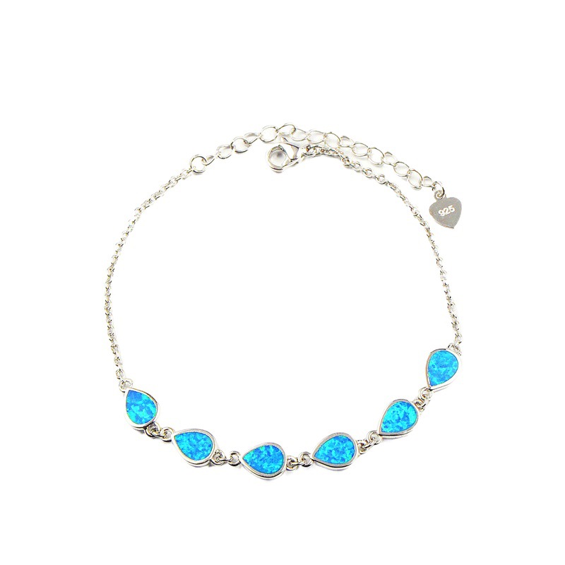 Opal Opal New Hawaiian Drop Bracelet Hawaiian Style Opal Bracelet Jewelry Wholesale Inlaid with Opal