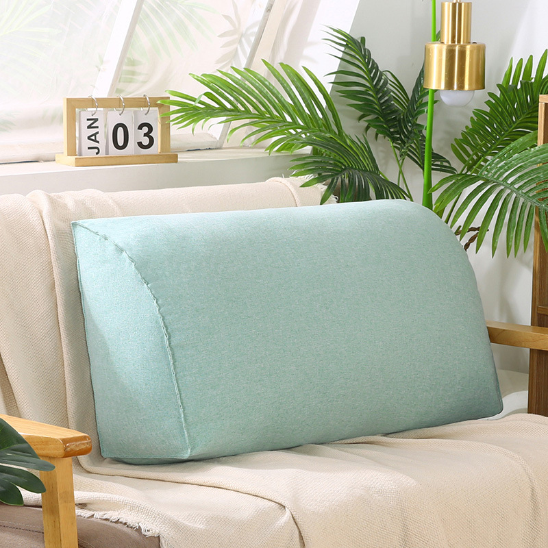 Picture of Living Room Single Double Triple Combo Imperial Concubine Sofa Cushion Hard Sponge Large Backrest Triangular Cushion Removable and Washable