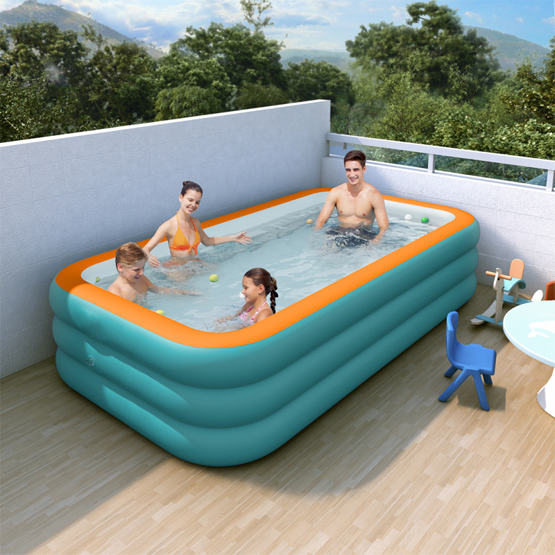 Cross-Border Inflatable Swimming Pool for Home Infants and Young Children Ocean Ball Large Adult Family Indoor Children Baby Bath