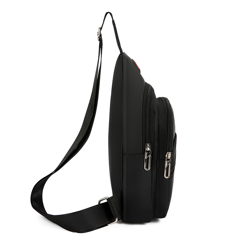 Picture of Chest Bag Men's 2023 New Casual Korean Style Waterproof Oxford Cloth Trendy Sports Small Bag Shoulder Crossbody Bag Fashionable Backpack