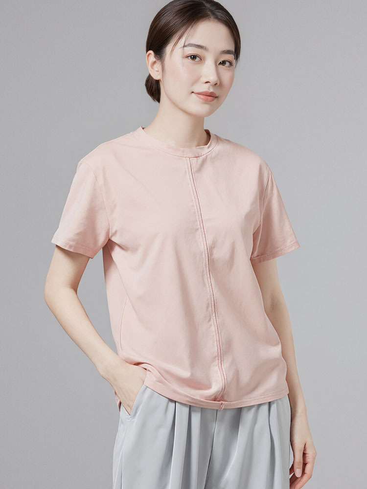 Modern dance new top, practice suit, Chinese dance loose solid color crew neck short-sleeve daily T-shirt, adult training wear