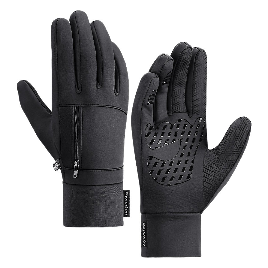 Outdoor sports autumn and winter warm bicycle riding gloves touch screen windproof ladies ski sports gloves wholesale