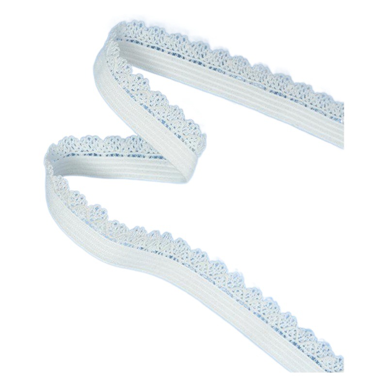 in stock Mesh Nylon Teething Band Colorful Hollow Elastic Lace Large Intestine Headwear Underwear Clothing Elastic Lace