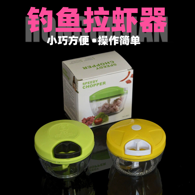 Wholesale Fishing Gear Chen Million Shrimp Pounder Steel Wire Rope Nylon Rope Crusher Manual Crusher Shrimp Puller