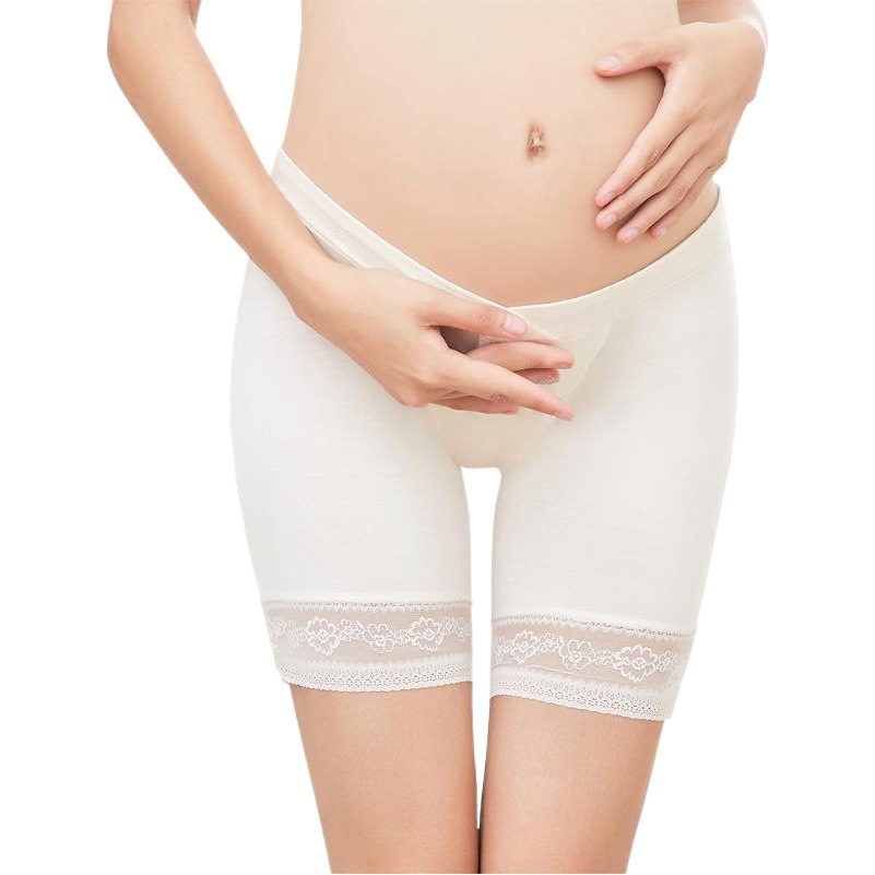 Summer thin boxer belly support pants for pregnant women modal low waist seamless underwear safety pants for pregnant women 848
