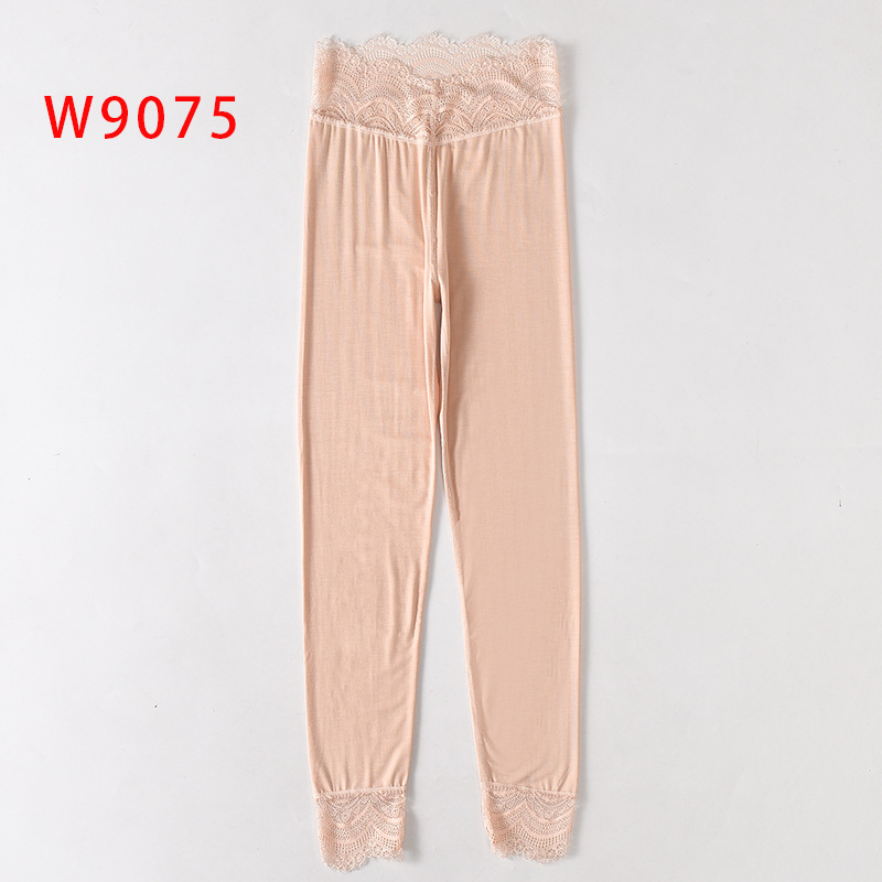 Picture of Modal Leggings for Women Outer Wearing Spring and Autumn Thin Warm Pants Stretch Lace Modal Autumn Pants for Women
