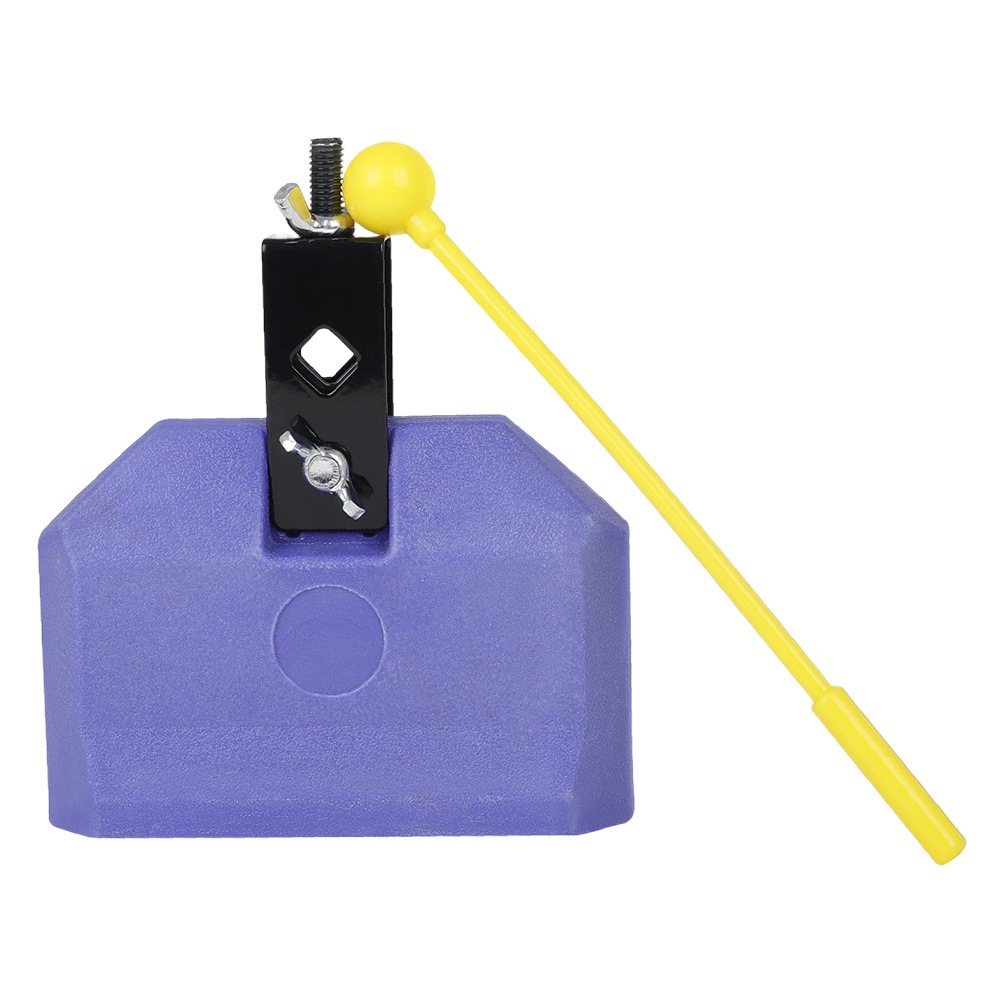 Picture of Orff percussion instrument ABS square clapper plastic cow bell high bass clapper drum set accessories wooden fish clapper