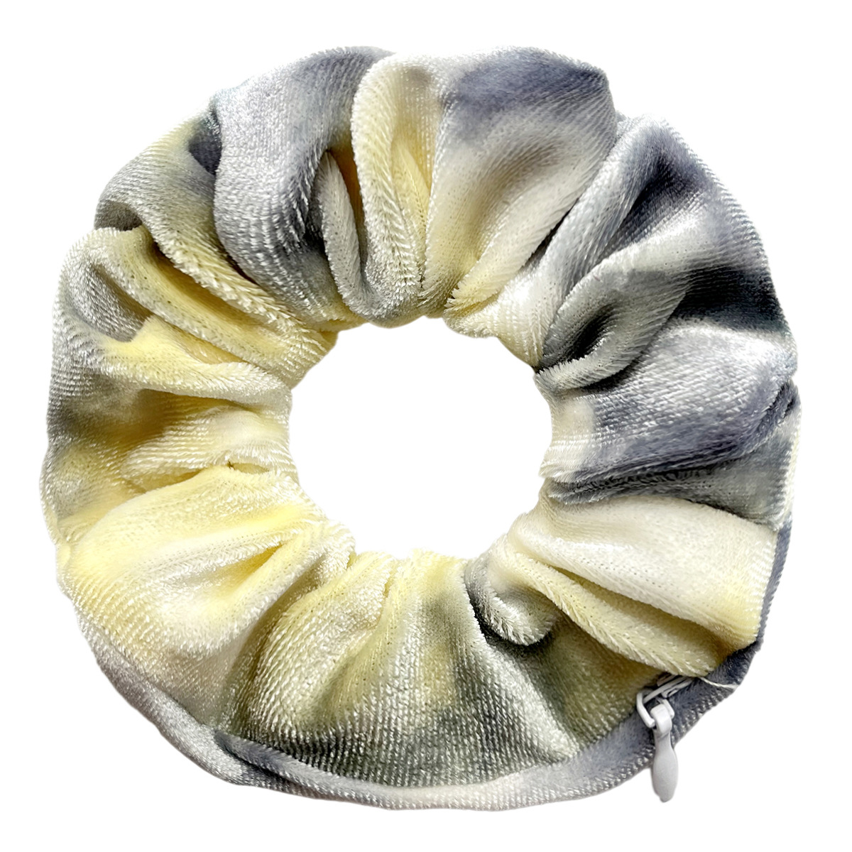 Picture of European and American Tie-Dye Korean Velvet Zipper Hair Band Cross-Border E-Commerce Amazon Aliexpress Headband Wholesale 46 Colors