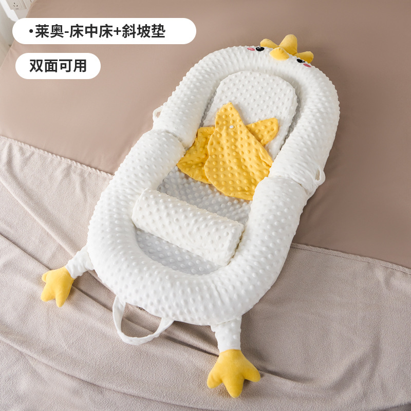 Picture of Infant Bed Multifunctional Movable Baby Bed Newborn Anti-pressure Foldable Special Portable Baby