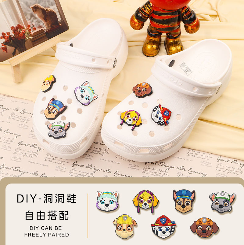 [Wang Wang team series] diy hole shoes shoes flower accessories buckle carochi shoes accessories shoe buckle decorative buckle