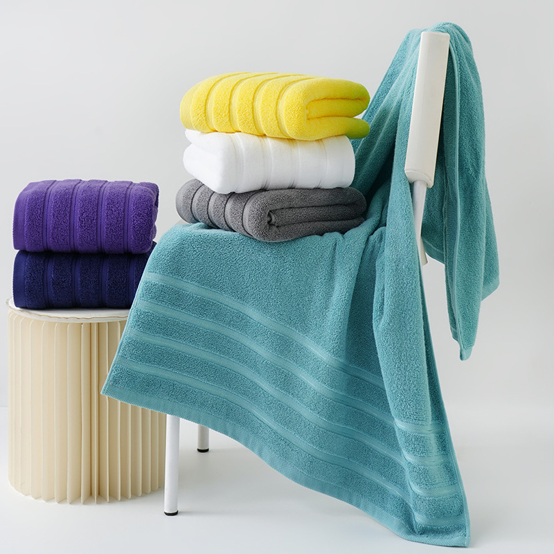 Picture of Gaoyang towel cotton household children's small bath towel 50*100 cotton soft absorbent combed bath tube top wholesale