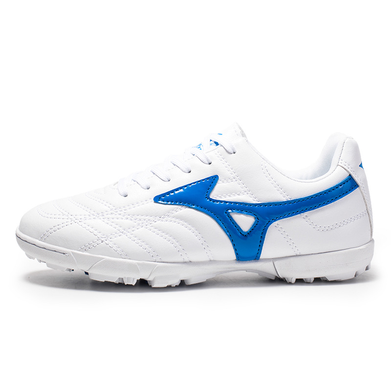 Picture of Cross-border Football Shoes Broken Nails Youth Student Training Shoes Boys and Girls Leather Foot Children's Artificial Grass