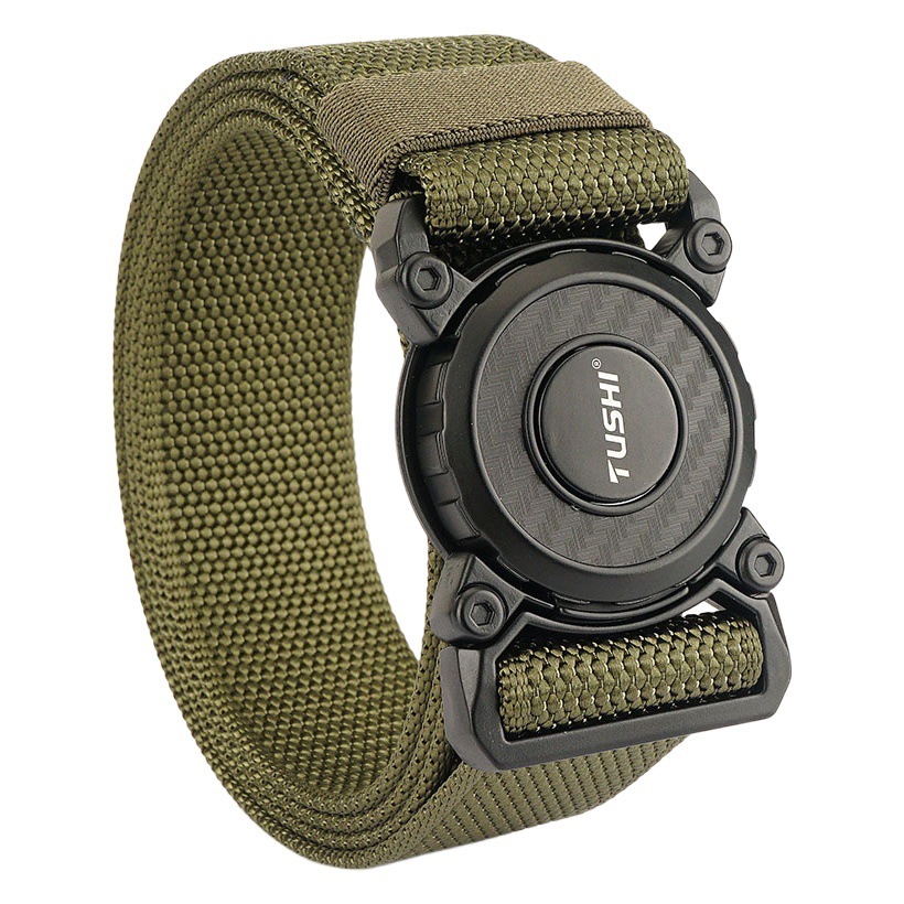 New quick release buckle tactical nylon belt tooling outdoor training pants with casual men's belt manufacturers wholesale