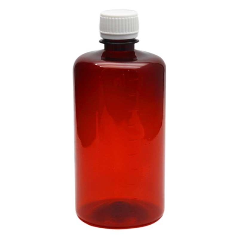 500ml ml plastic bottle pet transparent liquid packaging bottle alcohol emulsion sub-bottle disinfectant sub-bottle