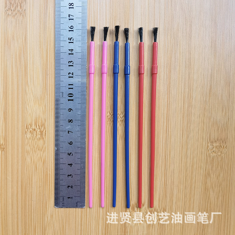 Picture of All plastic brush 4.8cm-16.5cm children's DIY brush brush brush paint pen