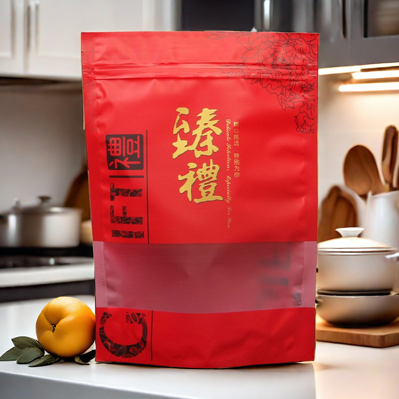 50 packing bags wedding candy self-sealing white sugar brown sugar cigarette gift bag New Year peanut melon seeds gift bag