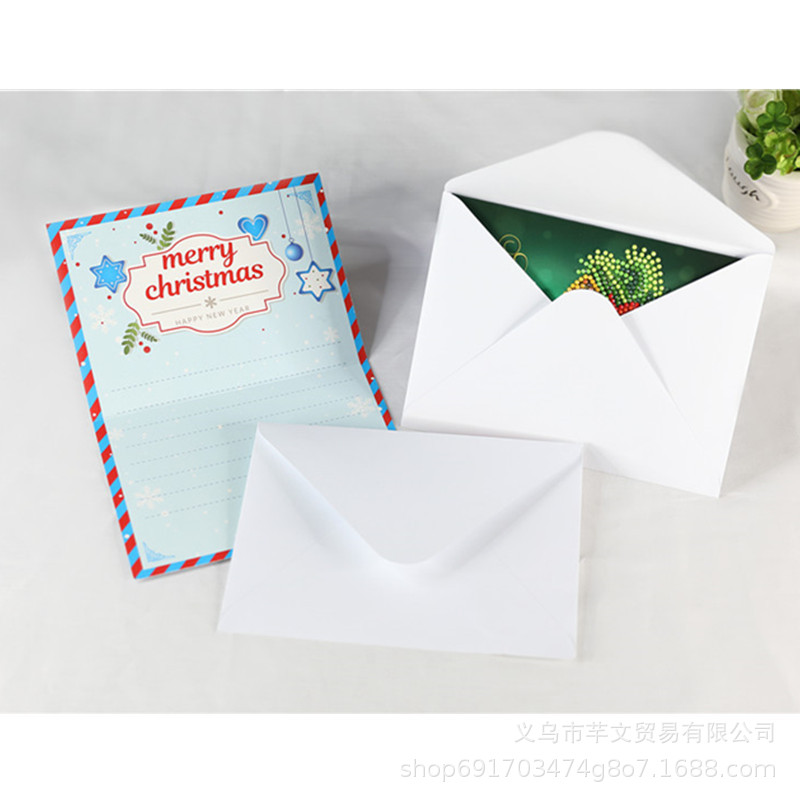 Picture of Cross-border Christmas DIY greeting card diamond painting 5D creative Diamond painting foreign trade holiday blessing piece one-piece delivery
