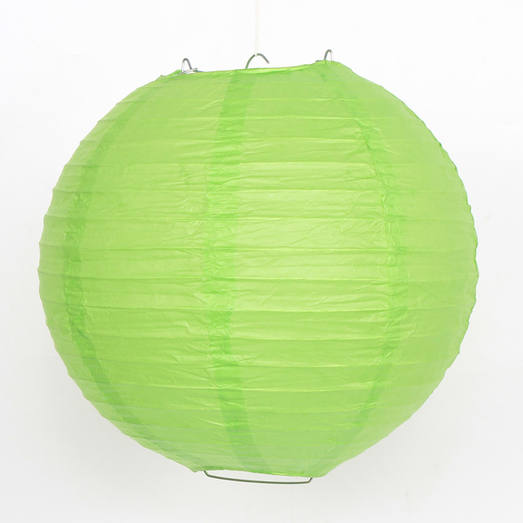 Picture of [Hengyue] National Day and Mid-Autumn Festival Wedding Shopping Mall Decoration Round Paper Lanterns DIY Handmade Lanterns Manufacturer