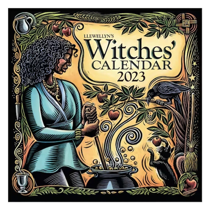 2026 Witch Calendar Cross-Border Popular Witches' Calendar Witch's Gift Creative Personalized Wall Calendar
