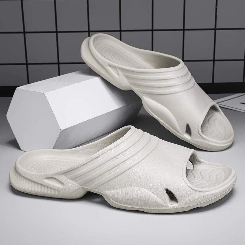 Wholesale Hotel Slippers with Rubber Soles for Home Bathing and Bathing Slippers for Men and Women Large Size Thickened Bathroom Non-Slip Slippers