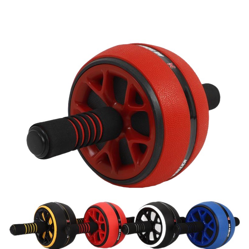 Abdominal Fitness Wheel for Men and Women Abdominal Muscle Quick Artifact Automatic Rebound Abdominal Roll Fitness Equipment Home Sports Belly Roller