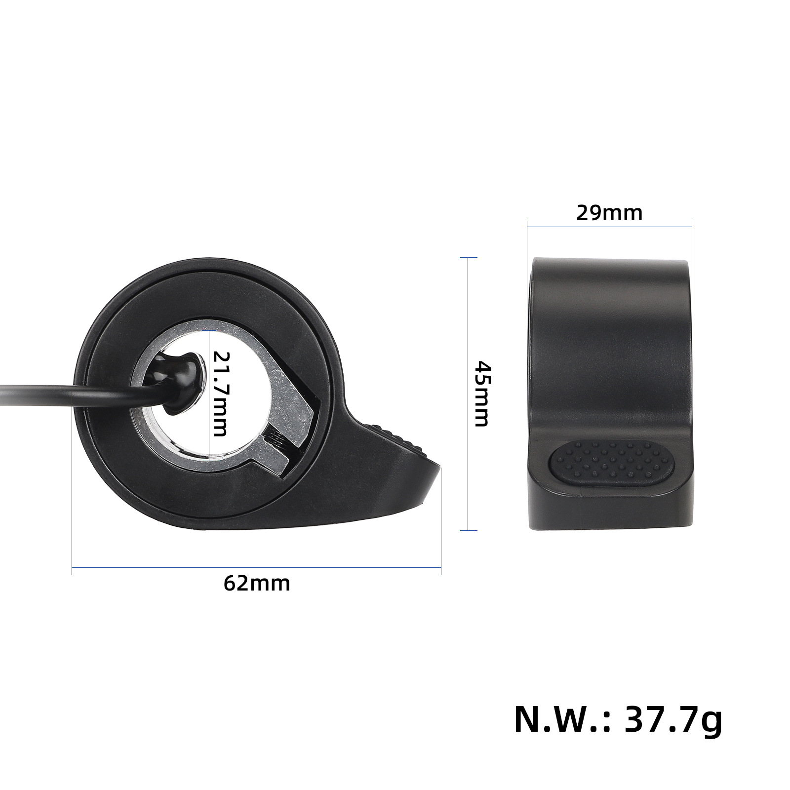 Picture of M365 electric folding scooter throttle speeder accelerator original terminal throttle finger button accessories
