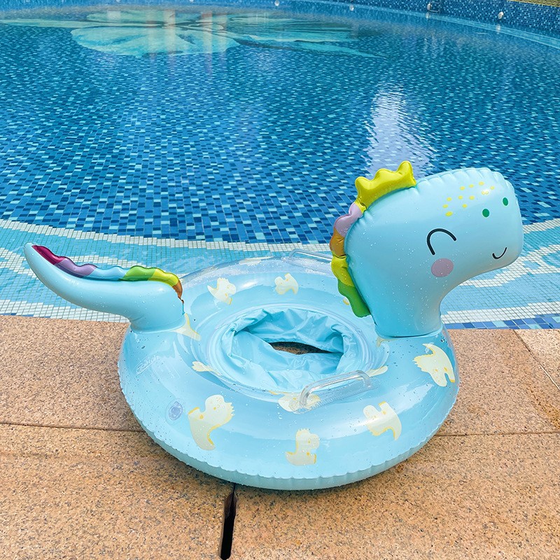 Picture of Children's swimming ring armpit ring seat ring 1-6 years old children's aircraft steering wheel inflatable Mount baby 2 boys and girls