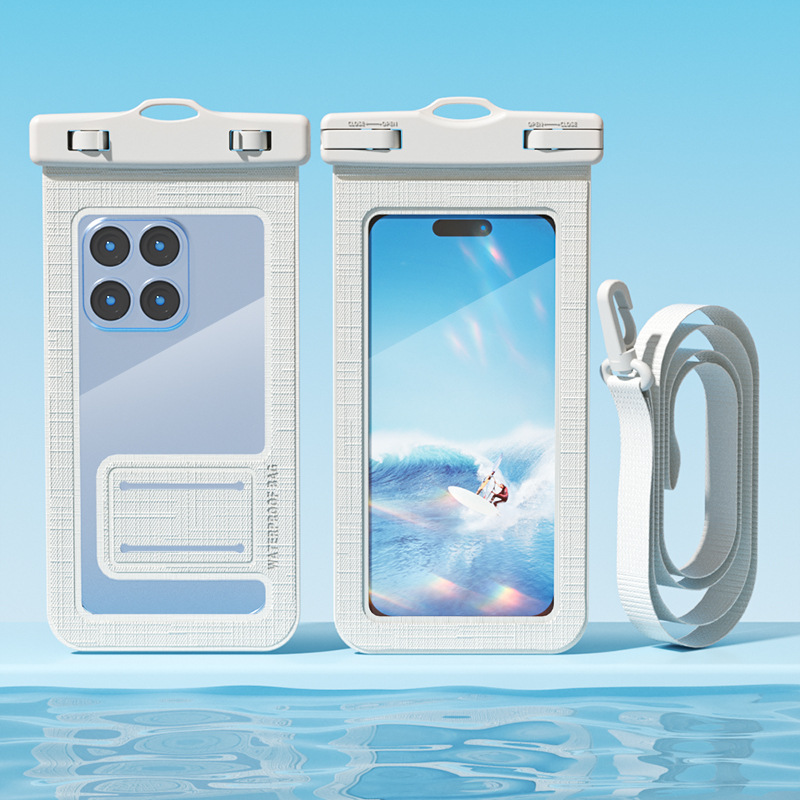 Picture of Mobile phone waterproof bag mobile phone case touch screen waterproof bag drifting diving sealed bag transparent dust bag factory wholesale