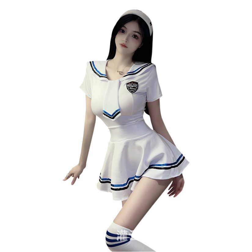 Lin linting sexy lingerie women's sexy pure jk sailor clothing bed temptation maid cos suit 2472