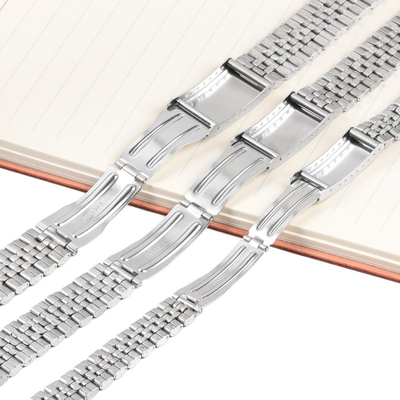 Picture of Five Niu Stainless Steel Five Bead Strap Huawei Samsung General 12/14/16/18/20/22mm in stock