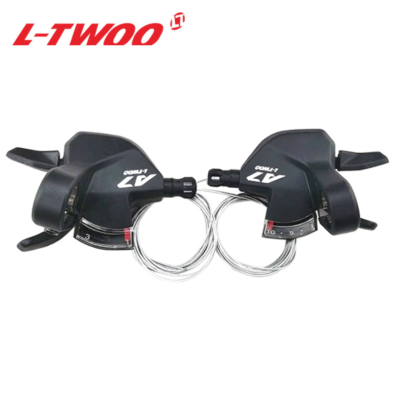 Picture of Ltwoo A7 Mountain Bike Transmission 1/3X10 Speed Window Version Thumb Shift Front Shift Long Legs and Rear Shift