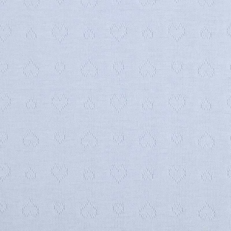 Picture of in stock Knitted Double-Layer Jacquard Unpadded Fabric Breathable Neonatal Monk Jompon Air Layer Fabric