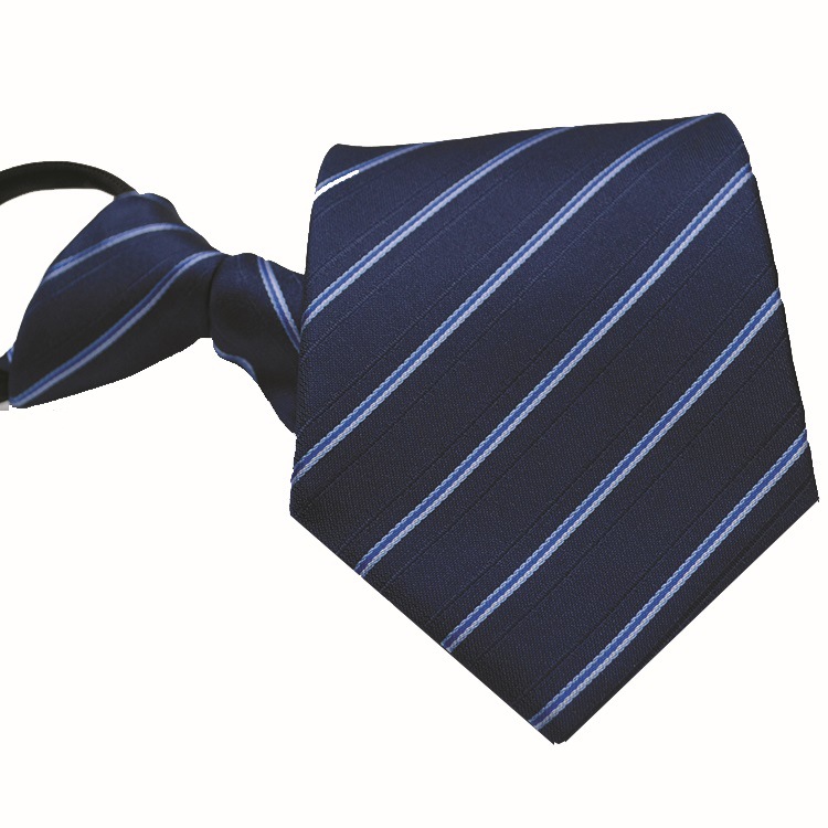 Picture of Men's Easy-To-Pull Casual Zipper Tie New Korean Style Professional Formal Wear Convenient Lazy Tie Ready for Sale