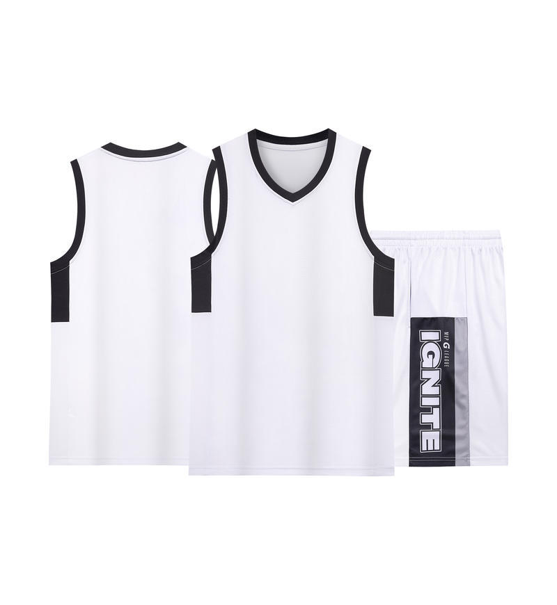 Picture of Sports Basketball Uniform Set for Adults and Kidsren, Same Style Training Uniform Wholesale Group Purchase, Printable Printing and Printing Number A1015 #