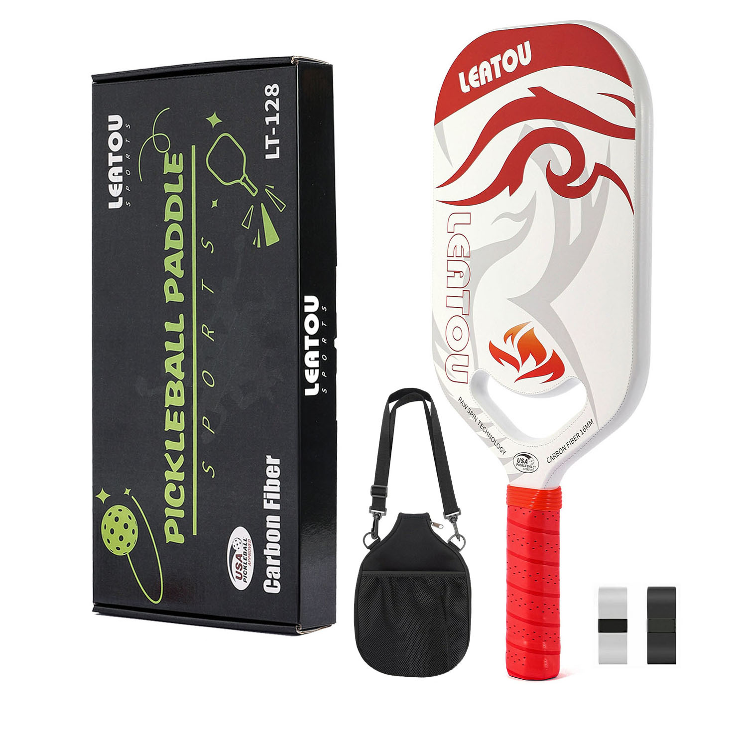 Graphite Carbon Fiber Peak Racket Hot Pressing One-piece Honeycomb Peak Racket Sports Event Competition Gift Box