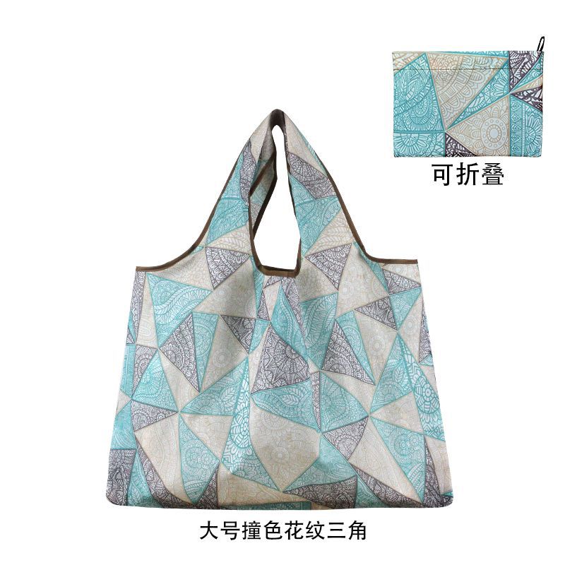 Picture of Thickened Shopping Bag Dou Environmental Protection Supermarket Shopping Bag Foldable Portable Large Capacity Portable Cloth Bag Outgoing Fashion