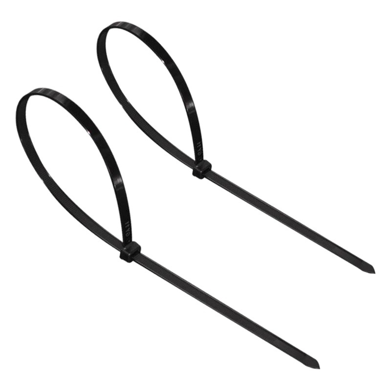 Nylon Cable Ties 100 Pieces Packaging Manufacturer Spot Wholesale White Black 3*150 Self-Locking Plastic Binding Ties
