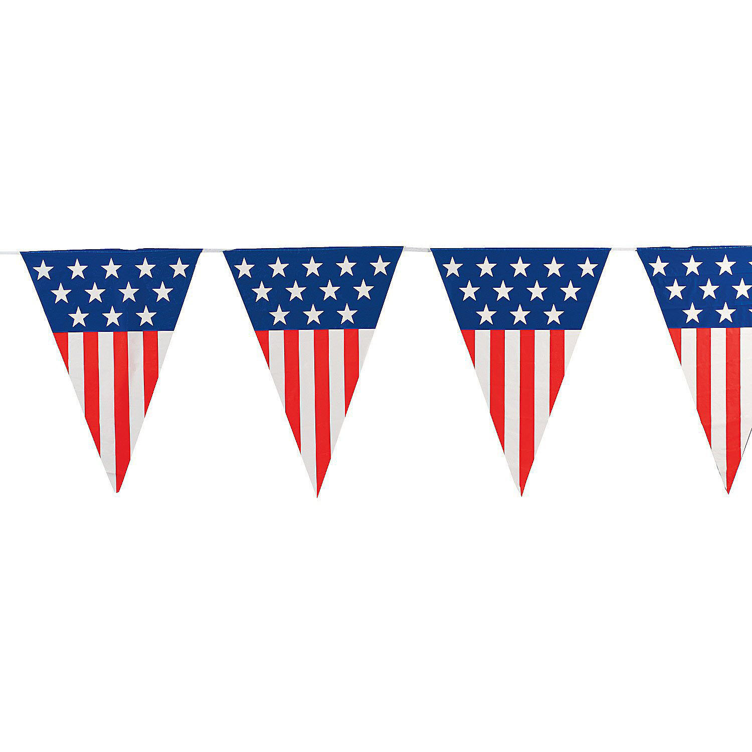 Picture of 14*21cm U.S. flag square string 20*28cm flag polyester flag string manufacturers in stock wholesale