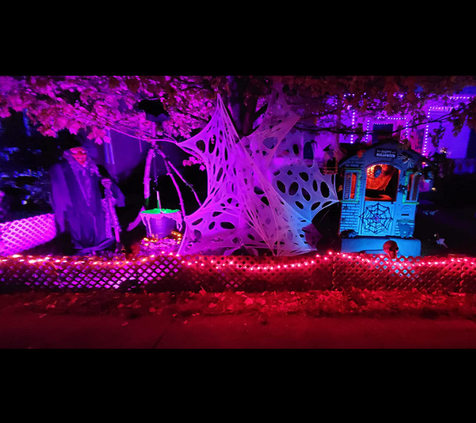 Halloween decorative cloth full polyester textile soft and strong easy to care no odor high strength shrinkage