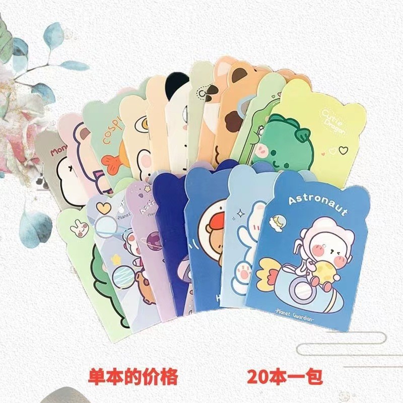 Picture of Student Notebook cute girl heart small notebook portable portable small notepad learning pocket horizontal line book
