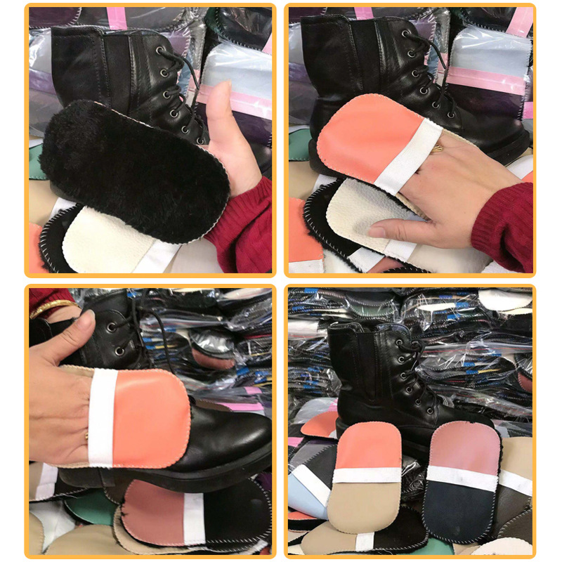 Picture of Imitation sheep plush shoe gloves manufacturers wholesale clean leather shoes car multifunctional polished gloves shoe polish shoe polish