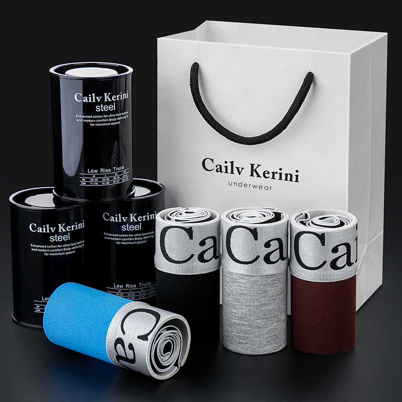 Picture of Cailv Kerini Canned Men's Modal High Elastic Boxer Briefs Men's Youth Boxer Briefs Trendyохck