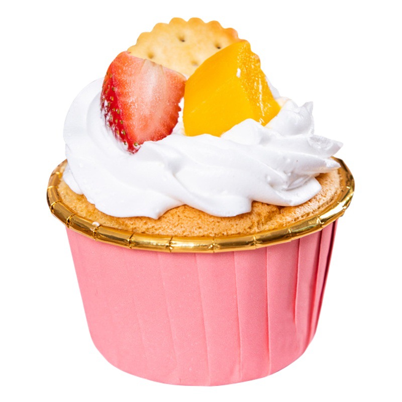 High temperature resistant cake paper cup curling cup cake holder air fryer special baking steaming oven pony muffin cup