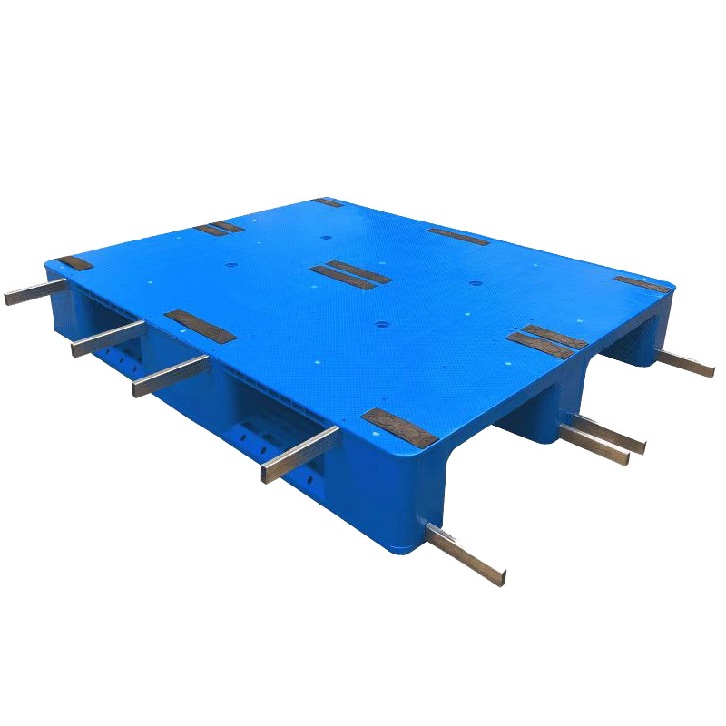 Picture of 1210 Flat Plate Sichuan Plastic Pallet Can Add Steel Pipe Forklift General Storage Logistics Turnover Thickened Plane Pallet