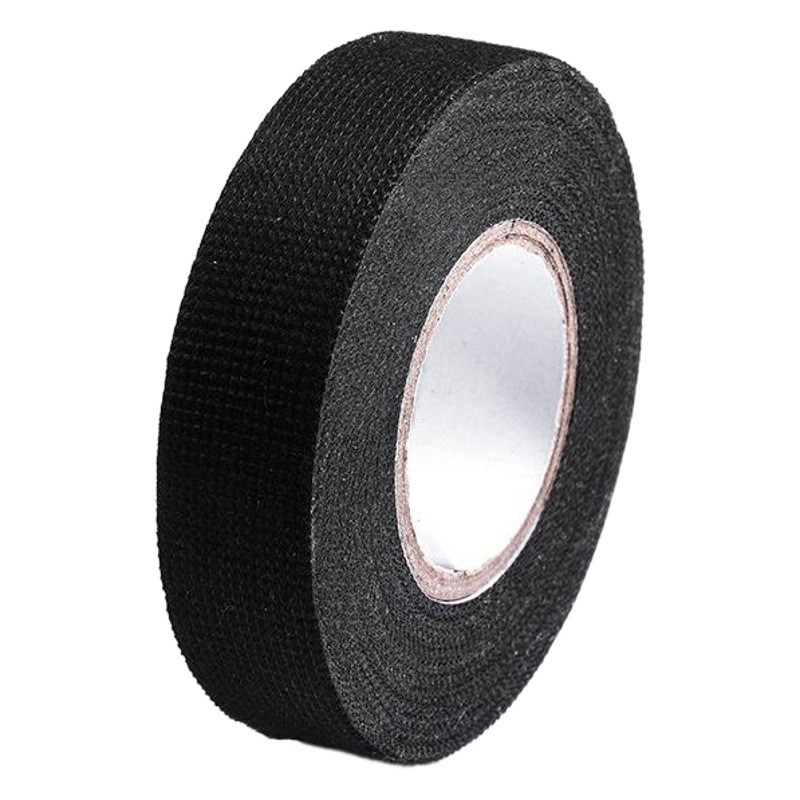 Automotive wiring harness tape 19MM * 15 m line in addition to abnormal noise insulation insulation flame retardant black flannel tape wholesale