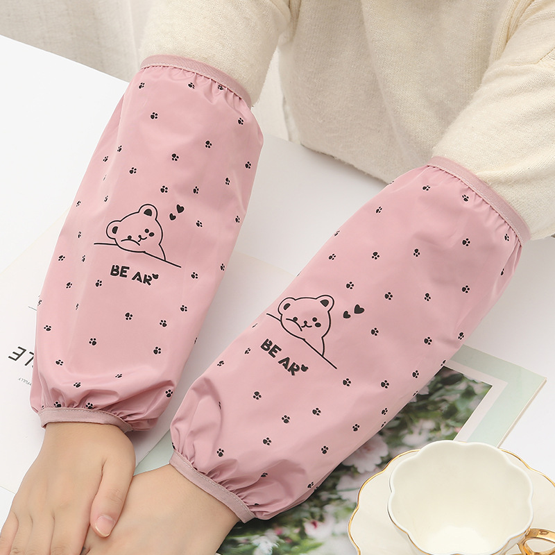Picture of New Waterproof Sleeve Women's Long Fashion Cartoon Sleeve Anti-Oil Stain Household Sleeve Tube Wholesale for Adults and Students