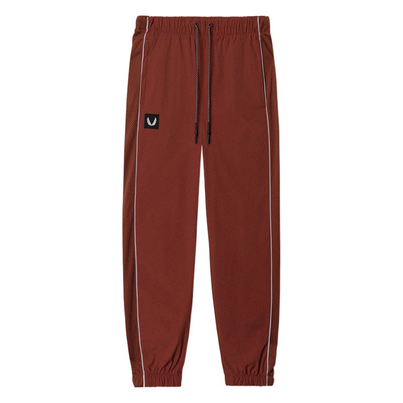 Summer thin men's stretch pants European and American fashion brand loose fiber quick-drying trousers men's fashion running sports pants