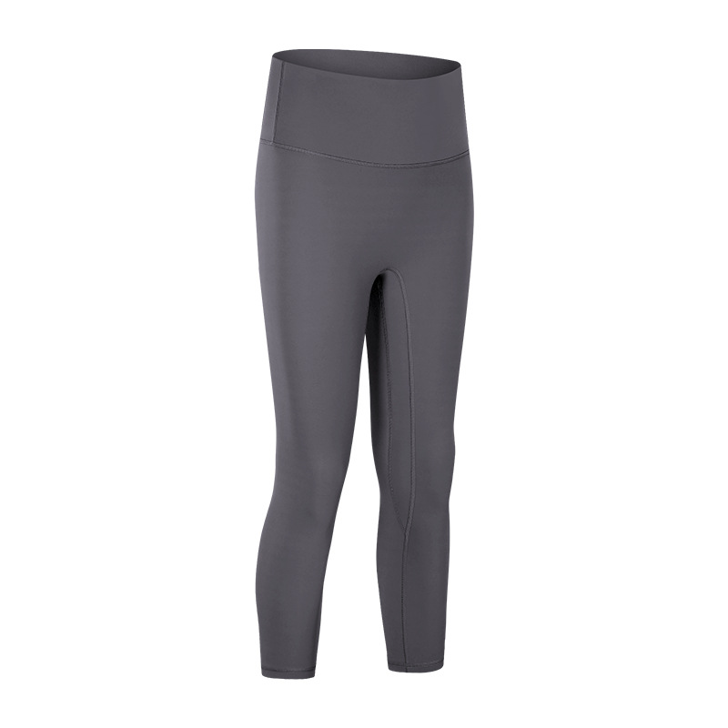 Picture of Spring and summer double-sided sanding naked feeling new no embarrassment line yoga pants running sports fitness cropped pants DL065